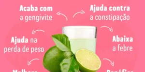 Benefícios do suco de limão