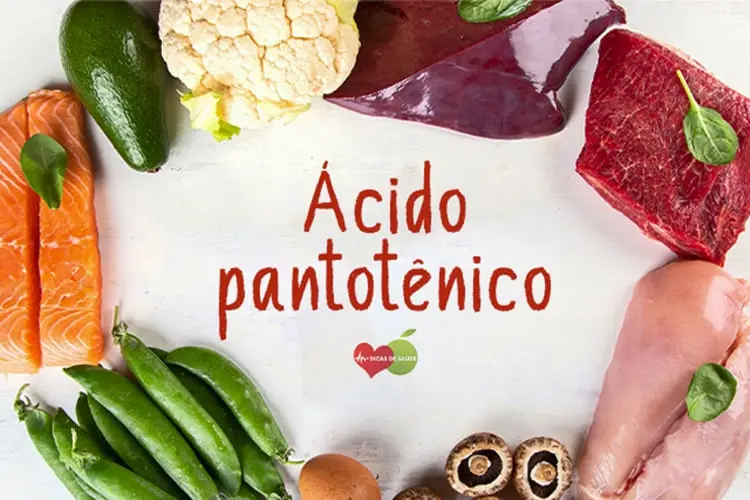 ácido pantotênico (vitamina B5)