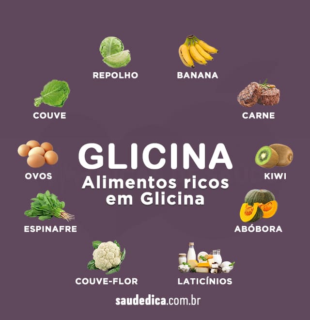 alimentos rico em Glicina