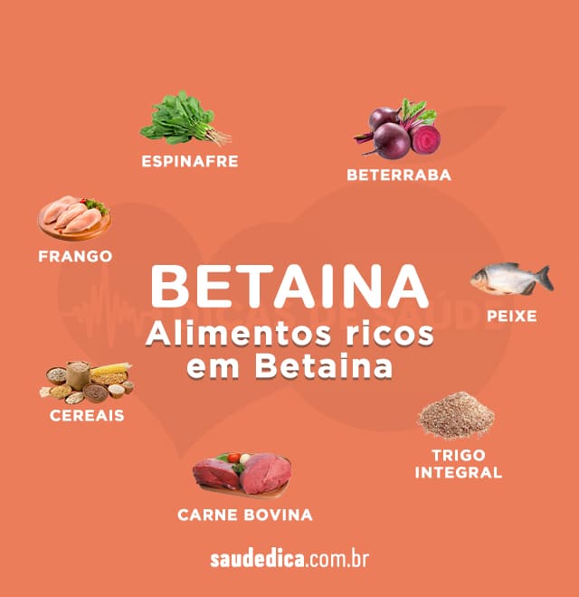 alimentos ricos em Betaina