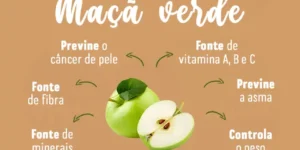 benefícios da maçã verde