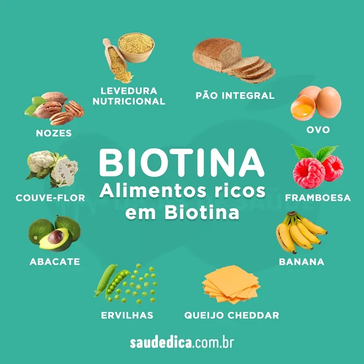 Alimentos ricos em biotina