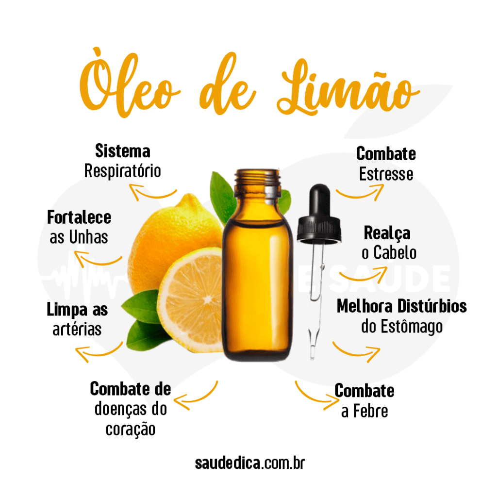 Benefícios do Óleo de Limão