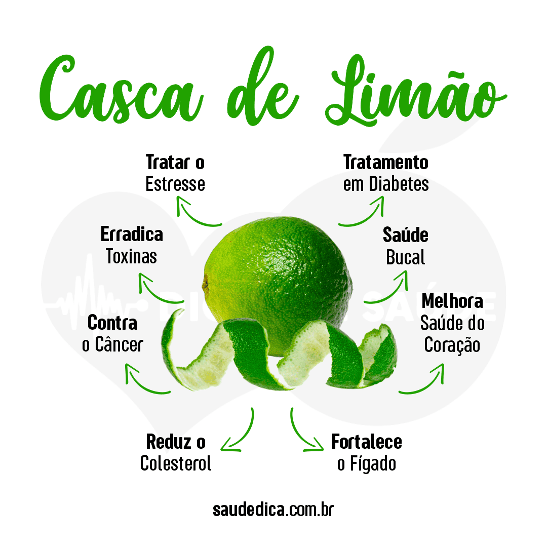 benefícios da Casca de Limão