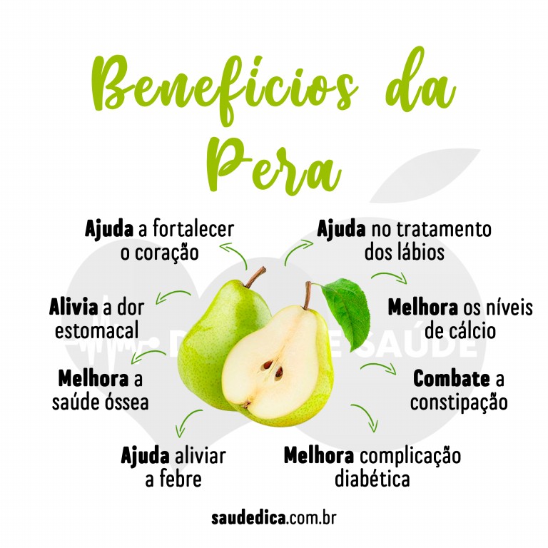 beneficios da pera