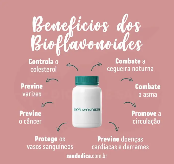 benefícios dos bioflavonoides